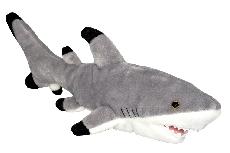 Pliušinis žaislas Wild Planet Shark 50447, pilkas, 15 cm