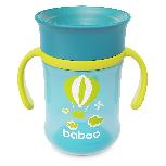 Vaikiška gertuvė Baboo 360° Transport, 300 ml, 6+ mėn., plastikas, mėlyna/žalia