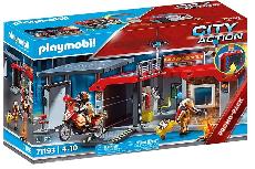 Konstruktorius Playmobil City Action Fire Station 71193, plastikas