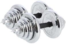 Svorių rinkinys HMS Dumbbell Set, 55 kg