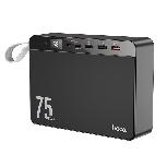 Nešiojamas įkroviklis (Power bank) Hoco J94 Overlord, 75000 mAh, 22.5 W, juoda