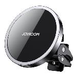 Automobilinis įkroviklis Joyroom Qi wireless car charger phone holder, Qi Wireless, juoda