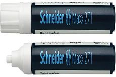 Teksto žymeklis Schneider Maxx 271 65S127149, 1 - 2 mm, balta