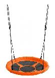 Sūpynės Mirpol Nest Orange, 65 cm, juodos/oranžinės