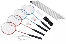 Badmintono rinkinys Master Fun 4 MAS-B058, 10 vnt.