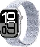 Išmanusis laikrodis Apple Watch Series 10 GPS 46mm Case Blue Cloud Sport Loop, silver aluminium