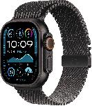 Išmanusis laikrodis Apple Watch Ultra 2 GPS + Cellular 49mm Case Milanese Loop L LT, black titanium