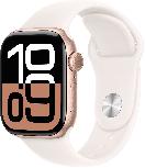 Išmanusis laikrodis Apple Watch Series 10 GPS 42mm Case Light Blush Sport Band S/M, rose gold aluminium