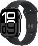 Išmanusis laikrodis Apple Watch Series 10 GPS + Cellular 46mm Aluminium Case Black Sport Band M/L, jet black