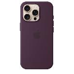 Telefono dėklas Apple Silicone Case with MagSafe, Apple iPhone 16 Pro, plum