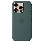 Telefono dėklas Apple Silicone Case with MagSafe, Apple iPhone 16 Pro, lake green