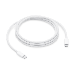 Kabelis Apple, 2 x USB Type-C, 200 cm, balta, 240 W