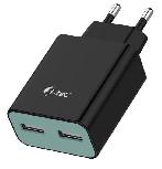 Adapteris i-Tec, USB/Europlug, juoda