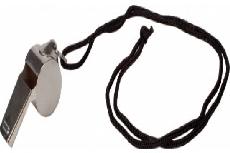 Švilpukas Avento Steel Whistle 75FF, 4 cm, 12 vnt.