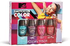 Nagų lakų komplektas Morgan Taylor MTV Switch On Color, 20 ml, 4 vnt.