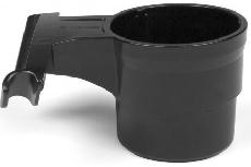 Puodelio laikiklis Helinox Plastic Cup Holder, 8 cm, juoda