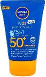 Apsauginis losjonas nuo saulės Nivea Sun Kids Protect & Care 5 In 1 SPF50+, 50 ml