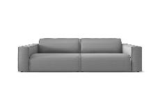 Lauko sofa Calme Jardin Maui CAL_3S_153_F1_MAUI4, pilka, 220 cm x 91 cm x 69 cm