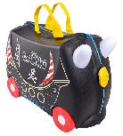 Vaikiškas lagaminas Trunki Pedro Pirate Ship, baltas/juodas/raudonas, 18 l, 21 x 46 x 31 cm