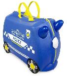 Vaikiškas lagaminas Trunki Percy Police Car TRU-0323, mėlynas, 18 l, 21 x 46 x 31 cm