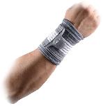 Sportinės riešinės Gymstick Wrist Support 1.0, Universalus, balta/pilka