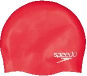 Plaukimo kepuraitė Speedo Plain Moulded Jr Junior Plain, raudona