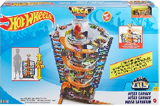 Automobilių stovėjimo aikštelė Hot Wheels City Mega Garage GTT95