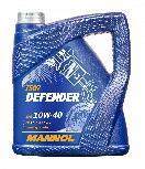 Variklių alyva Mannol Defender 10W - 40, pusiau sintetinis, lengviesiems automobiliams, 5 l