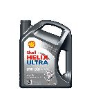 Variklių alyva Shell Helix Ultra 0W - 30, sintetinis, lengviesiems automobiliams, 4 l