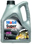 Variklių alyva Mobil Super2000 10W - 40, pusiau sintetinis, lengviesiems automobiliams, 4 l