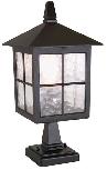 Lauko žibintas Elstead Lighting Winchester, 60W, E27, IP44, juodas, 18.5 cm x 41 cm