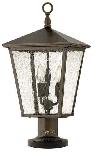 Lauko žibintas Elstead Lighting Trellis 3, 60W, E14, IP44, bronzos, 27.9 cm x 58.4 cm