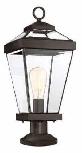 Lauko žibintas Elstead Lighting Ravine, 60W, E27, IP44, juodas, 20.3 cm x 51.9 cm