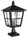 Lauko žibintas Elstead Lighting Canterbury, 60W, E27, IP43, juodas, 21.5 cm x 38 cm