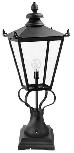 Lauko žibintas Elstead Lighting Wilmslow 1, 60W, E27, IP23, juodas, 38.5 cm x 106 cm