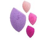 Makiažo kempinėlė Real Techniques Afterglow XL Mood Sponge Set, 4 vnt.