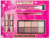 Kosmetikos rinkinys moterims Makeup Revolution London All About The Contour, 33.2 g