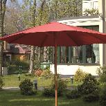 Sodo skėtis Patio Poly, 300 cm, raudona