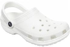 Šlepetės Crocs Classic 10001-100, balta, 48 - 49