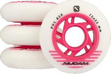 Ratukas Nijdam Inline Skate Wheel Set, 24 mm x 72 mm x 72 mm, 4 vnt.