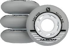 Ratukas Nijdam Inline Skate Wheel Set - 64x24 mm, 24 mm x 64 mm x 64 mm, 4 vnt.