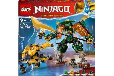 Konstruktorius LEGO® NINJAGO® Lloyd ir Arin nindzių komandos robotai 71794, 764 vnt.