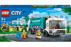 Konstruktorius LEGO® City Šiukšlių perdirbimo sunkvežimis 60386, 261 vnt.