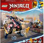 Konstruktorius LEGO® NINJAGO® Sora robotas-lenktyninis motociklas 71792, 384 vnt.