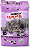 Kačių kraikas Super Benek Standard Lavender - Cat Litter Clumping, 25 l