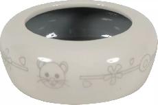 Dubenėlis maitinimui Zolux Ceramic Bowl, 105 mm x 105 mm x 35 mm, 0.1 l