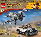 Konstruktorius LEGO Indiana Jones Naikintuvo gaudynės 77012