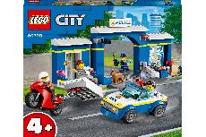 Konstruktorius LEGO® City Policijos nuovados gaudynės 60370, 172 vnt.