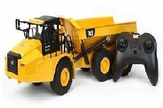 Žaislinė sunkioji technika Carrera Articulated Truck CAT 745 37025004, 44 cm, 1:24