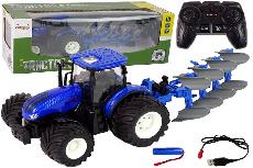 RC traktorius Lean Toys Tractor 13349, 18 cm, 1:24